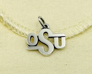 VERY RARE James Avery Retired 925 Sterling Silver OSU Charm HTF